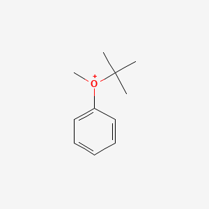molecular formula C11H17O+ B15446409 tert-Butyl(methyl)phenyloxidanium CAS No. 63707-34-6