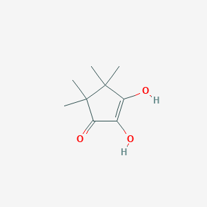 molecular formula C9H14O3 B154465 2,3-Dihydroxy-4,4,5,5-tetramethylcyclopent-2-en-1-one CAS No. 1889-96-9