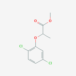 molecular formula C10H10Cl2O3 B15446515 Methyl 2-(2,5-dichlorophenoxy)propanoate CAS No. 63461-43-8