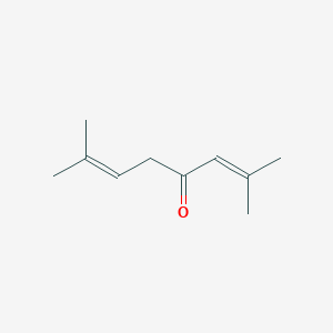 molecular formula C10H16O B15446521 2,7-Dimethylocta-2,6-dien-4-one CAS No. 63426-15-3