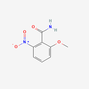 molecular formula C8H8N2O4 B15446577 2-Methoxy-6-nitrobenzamide CAS No. 64431-77-2