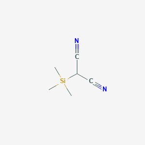 molecular formula C6H10N2Si B15446642 (Trimethylsilyl)propanedinitrile CAS No. 64948-44-3