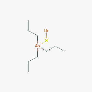molecular formula C9H21AsBrS B15446825 CID 78065197 