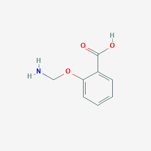 molecular formula C8H9NO3 B15446953 2-(Aminomethoxy)benzoic acid CAS No. 63351-74-6