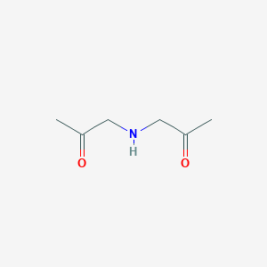 B154470 1-(2-Oxopropylamino)propan-2-one CAS No. 133746-27-7