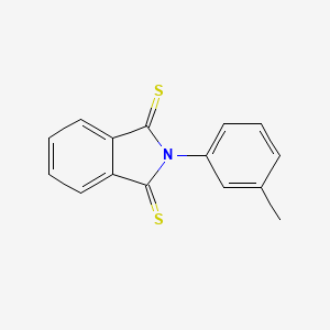 molecular formula C15H11NS2 B15447059 2-(3-Methylphenyl)-1H-isoindole-1,3(2H)-dithione CAS No. 63539-65-1