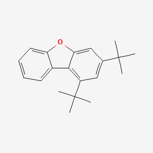 molecular formula C20H24O B15447089 1,3-Di-tert-butyldibenzo[b,d]furan CAS No. 62787-28-4
