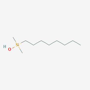 molecular formula C10H24OSi B15447092 Octyldimethylsilanol CAS No. 64451-51-0