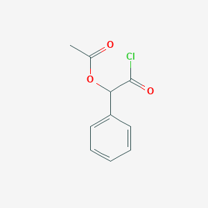 2-Chloro-2-oxo-1-phenylethyl acetate