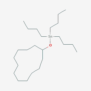 molecular formula C24H50OSn B15447146 Tributyl(cyclododecyloxy)stannane CAS No. 62774-18-9