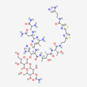molecular formula C55H79N19O21S2 B15447206 Bleomycin A'2-C CAS No. 62960-69-4