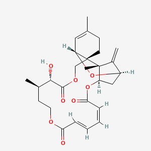 molecular formula C27H34O8 B15447255 Verrucarin K CAS No. 63739-93-5