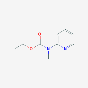 molecular formula C9H12N2O2 B154473 Ethyl methyl(2-pyridinyl)carbamate CAS No. 125867-10-9