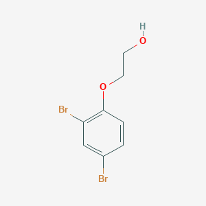molecular formula C8H8Br2O2 B15447674 2-(2,4-Dibromophenoxy)ethan-1-ol CAS No. 62644-09-1