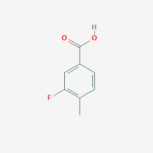 molecular formula C8H7FO2 B154477 3-Fluoro-4-methylbenzoic acid CAS No. 350-28-7