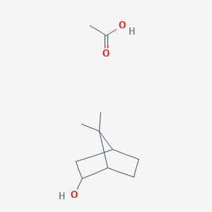 molecular formula C11H20O3 B15447723 Acetic acid;7,7-dimethylbicyclo[2.2.1]heptan-2-ol CAS No. 62555-02-6