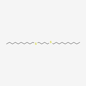 molecular formula C24H50S2 B15447920 11,16-Dithiahexacosane CAS No. 63347-82-0