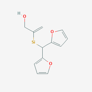 molecular formula C12H12O3Si B15447985 CID 78063998 
