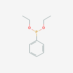 molecular formula C10H15O2P B154481 Diethoxy(phenyl)phosphane CAS No. 1638-86-4