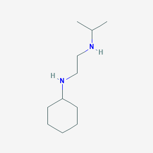 molecular formula C11H24N2 B15448166 N~1~-Cyclohexyl-N~2~-(propan-2-yl)ethane-1,2-diamine CAS No. 62731-06-0