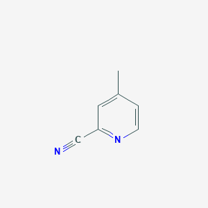 molecular formula C7H6N2 B154492 2-Cyano-4-methylpyridine CAS No. 1620-76-4