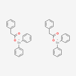 molecular formula C40H34O4Sn2 B15449307 CID 78065232 