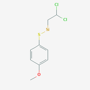 molecular formula C9H10Cl2OSSi B15449333 CID 78065378 