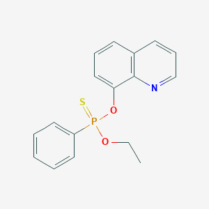 molecular formula C17H16NO2PS B154496 Quintiofos CAS No. 1776-83-6