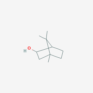 molecular formula C10H18O B154497 4,7,7-Trimethylbicyclo[2.2.1]heptan-2-ol CAS No. 1686-28-8