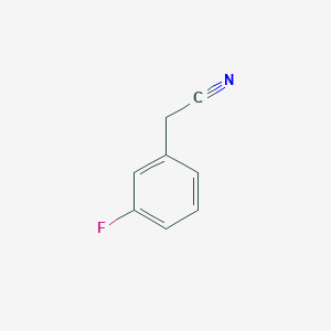 molecular formula C8H6FN B154504 3-Fluorophenylacetonitrile CAS No. 10036-43-8