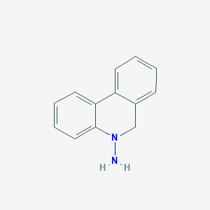 molecular formula C13H12N2 B15451213 Phenanthridin-5(6H)-amine CAS No. 62764-29-8