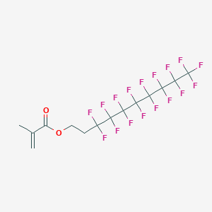 molecular formula C14H9F17O2 B154513 2-(PERFLUOROOCTYL)ETHYL METHACRYLATE CAS No. 1996-88-9
