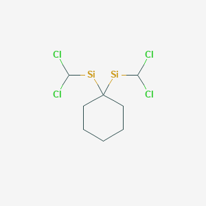 molecular formula C8H12Cl4Si2 B15451396 CID 78065471 