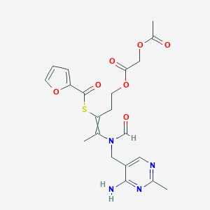 molecular formula C21H24N4O7S B154517 Acefurtiamine CAS No. 10072-48-7