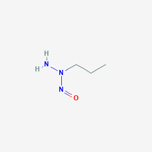 molecular formula C3H9N3O B15452791 N-Propylnitrous hydrazide CAS No. 62507-61-3