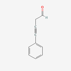 molecular formula C10H8O B15455355 4-Phenylbut-3-ynal CAS No. 62373-93-7