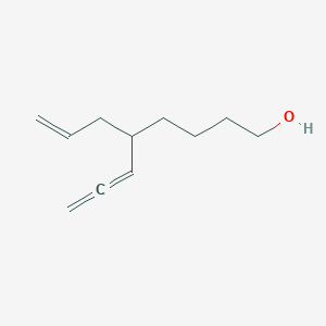molecular formula C11H18O B15455569 5-(Prop-2-EN-1-YL)octa-6,7-dien-1-OL CAS No. 61753-88-6
