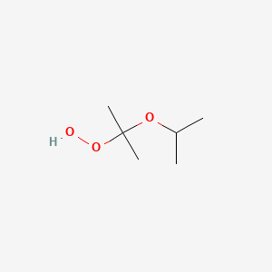 molecular formula C6H14O3 B15455579 2-[(Propan-2-yl)oxy]propane-2-peroxol CAS No. 62224-50-4