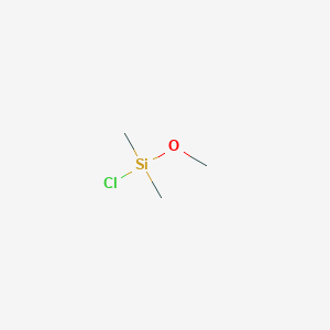 molecular formula C3H9ClOSi B154557 Dimethylmethoxychlorosilane CAS No. 1825-68-9