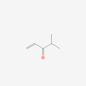 molecular formula C6H10O B154558 4-methylpent-1-en-3-one CAS No. 1606-47-9