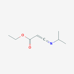 molecular formula C8H13NO2 B15456269 Ethyl 3-[(propan-2-yl)imino]prop-2-enoate CAS No. 62317-62-8