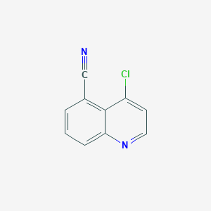 molecular formula C10H5ClN2 B154564 4-Chloroquinoline-5-carbonitrile CAS No. 132586-14-2