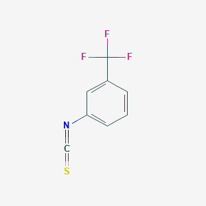 molecular formula C8H4F3NS B154570 3-(三氟甲基)苯基异硫氰酸酯 CAS No. 1840-19-3