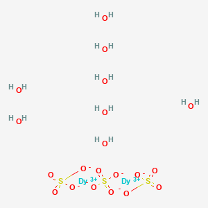molecular formula Dy2H16O20S3 B154572 Dysprosium(III) sulfate octahydrate CAS No. 10031-50-2