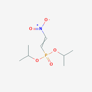 molecular formula C8H16NO5P B15457206 Dipropan-2-yl (2-nitroethenyl)phosphonate CAS No. 62064-19-1