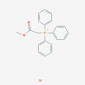 molecular formula C21H20BrO2P B154584 （2-甲氧基-2-氧代乙基）三苯基溴化鏻 CAS No. 1779-58-4