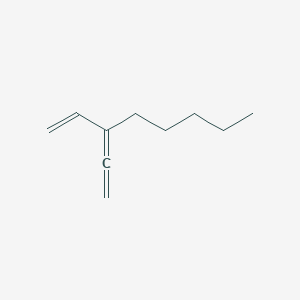 molecular formula C10H16 B15458420 3-Ethenylocta-1,2-diene CAS No. 61779-54-2