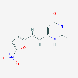 molecular formula C11H9N3O4 B154586 Nifurvidine CAS No. 1900-13-6