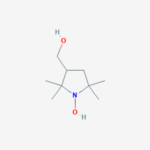 3-(Hydroxymethyl)-2,2,5,5-tetramethylpyrrolidin-1-ol