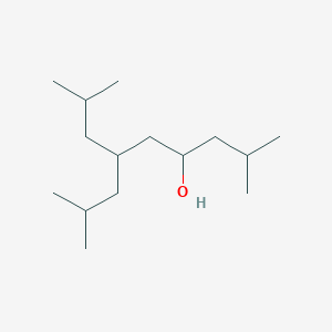 molecular formula C15H32O B154592 2,8-Dimethyl-6-(2-methylpropyl)nonan-4-ol CAS No. 10143-20-1
